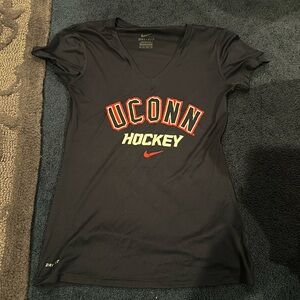 WORN ONCE - UConn Hockey Nike Dry-Fit Women’s T-Shirt